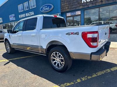 2023 Ford F-150 — rear three-quarter view