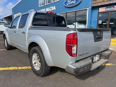 2017 Nissan Frontier — rear three-quarter view