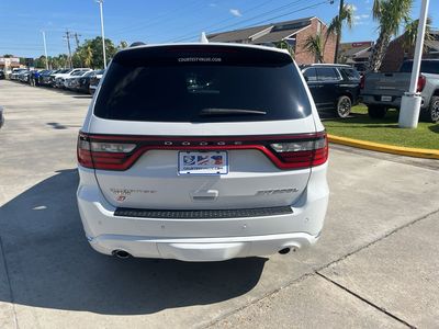 2022 Dodge Durango — rear three-quarter view
