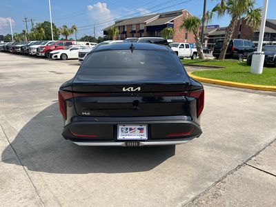 2025 Kia K4 — rear three-quarter view