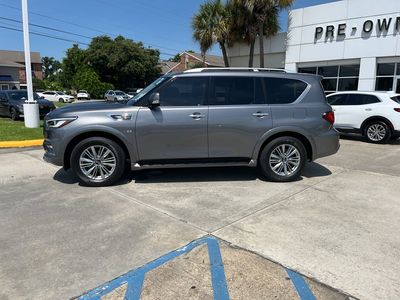 2020 INFINITI QX80 — side profile view