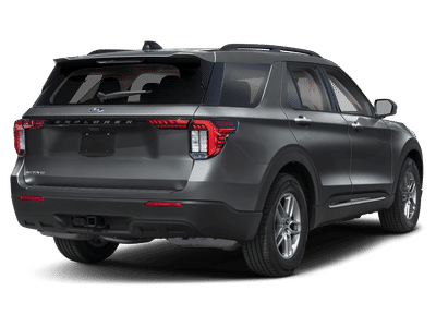 2025 Ford Explorer — rear three-quarter view