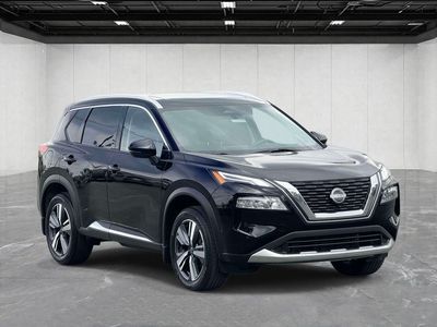 2023 Nissan Rogue — rear three-quarter view