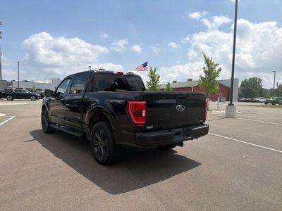 2021 Ford F-150 — rear three-quarter view