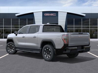 2026 GMC Sierra EV — rear three-quarter view