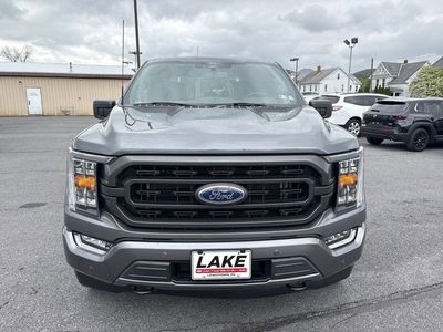 2022 Ford F-150 — rear three-quarter view