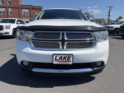 2013 Dodge Durango — rear three-quarter view