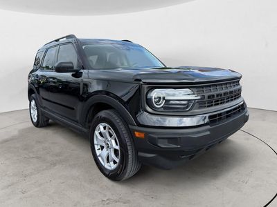 2021 Ford Bronco Sport — rear three-quarter view