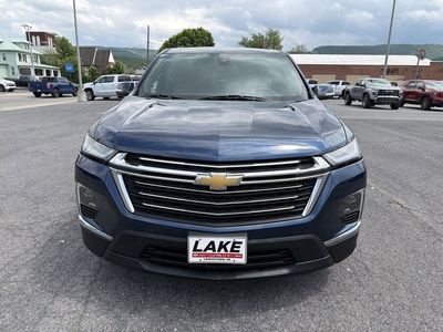 2022 Chevrolet Traverse — rear three-quarter view