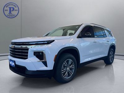 2026 Chevrolet Traverse — rear three-quarter view