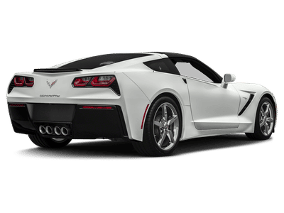 2015 Chevrolet Corvette Stingray — rear three-quarter view