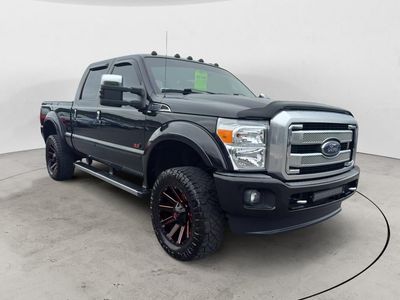 2013 Ford F-250 — rear three-quarter view