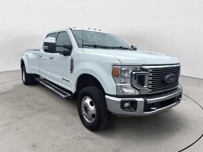 2022 Ford F-350 — rear three-quarter view