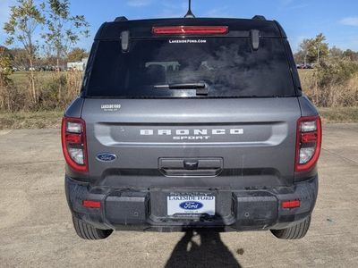 2025 Ford Bronco Sport — interior view