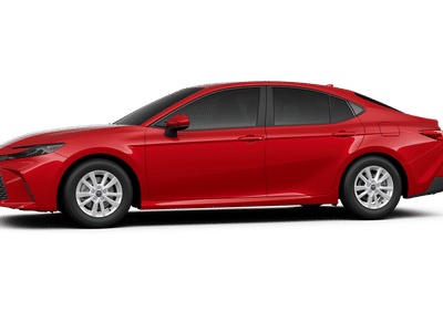 2026 Toyota Camry — rear three-quarter view
