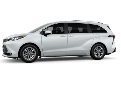 2026 Toyota Sienna — rear three-quarter view