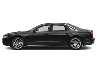 2015 Audi A8 L — rear three-quarter view