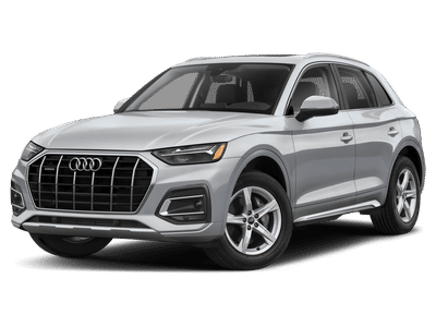 2023 Audi Q5 45 S line Premium in Black — front three-quarter view