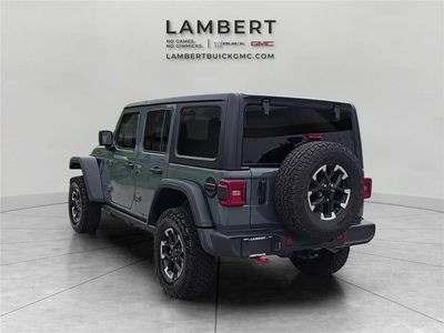 2026 Jeep Wrangler — rear three-quarter view