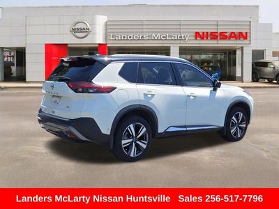 2023 Nissan Rogue — rear three-quarter view