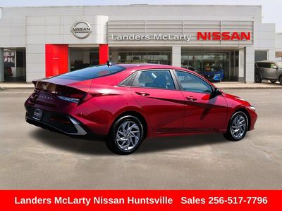 2024 Hyundai Elantra — rear three-quarter view