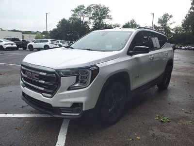 2022 GMC Terrain — rear three-quarter view