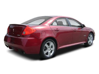 2008 Pontiac G6 — rear three-quarter view