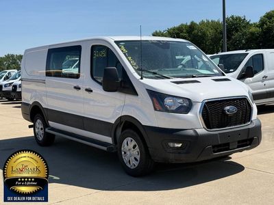 2024 Ford Transit Cargo Van — rear three-quarter view