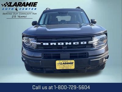 2021 Ford Bronco Sport — rear three-quarter view