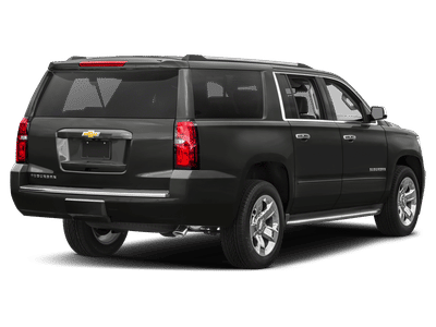 2015 Chevrolet Suburban — rear three-quarter view