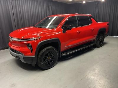 2025 Chevrolet Silverado EV — rear three-quarter view