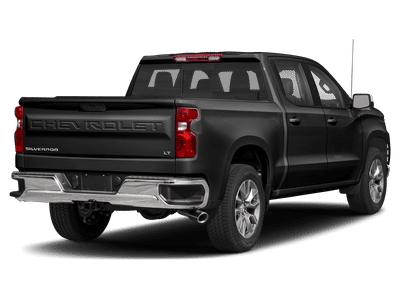 2021 Chevrolet Silverado 1500 — rear three-quarter view
