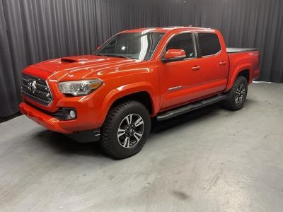 2017 Toyota Tacoma — rear three-quarter view
