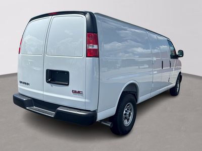 2026 GMC Savana Cargo — rear three-quarter view
