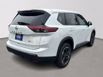 2024 Nissan Rogue — rear three-quarter view