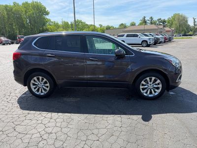 2017 Buick Envision — rear three-quarter view