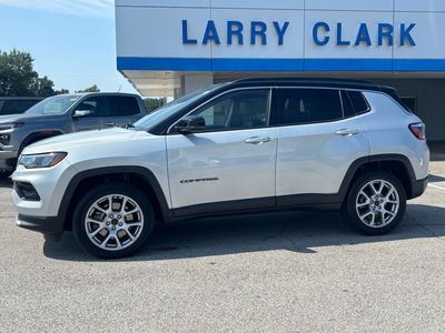 2025 Jeep Compass — rear three-quarter view