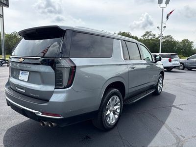 2025 Chevrolet Suburban — rear three-quarter view