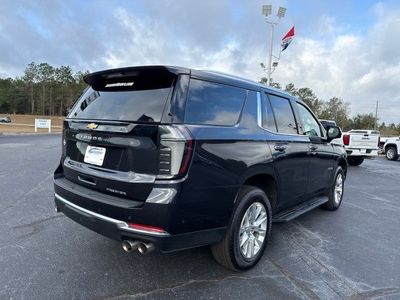 2025 Chevrolet Tahoe — rear three-quarter view