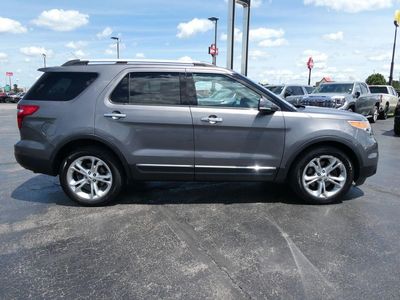 2013 Ford Explorer — interior view