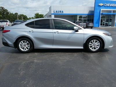2025 Toyota Camry — rear three-quarter view
