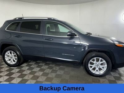 2018 Jeep Cherokee — rear three-quarter view