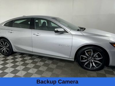 2018 Chevrolet Malibu — rear three-quarter view