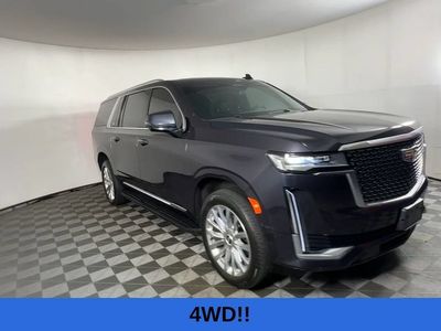 2023 Cadillac Escalade ESV — interior view