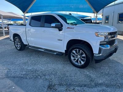 2021 Chevrolet Silverado 1500 — rear three-quarter view