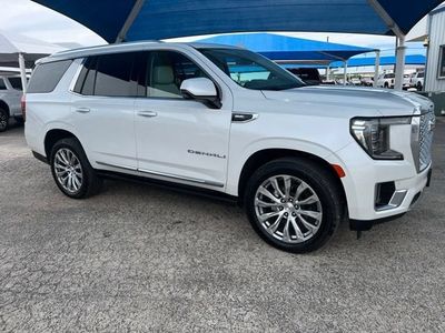 2022 GMC Yukon — rear three-quarter view
