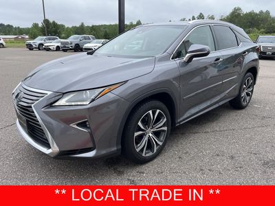 2017 Lexus RX — rear three-quarter view