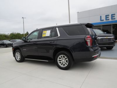 2022 Chevrolet Tahoe — rear three-quarter view