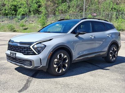 2023 Kia Sportage — rear three-quarter view
