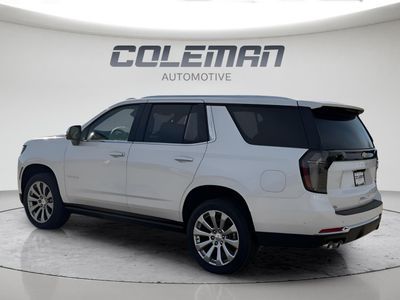 2025 Chevrolet Tahoe — rear three-quarter view